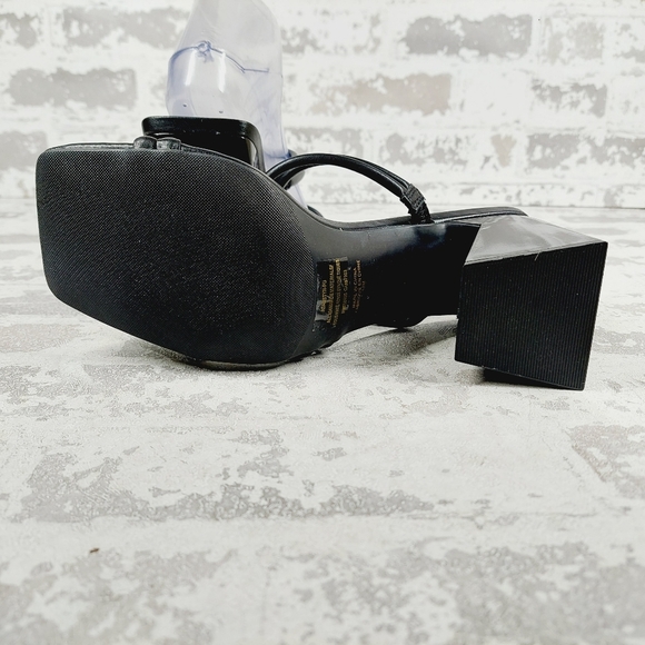 New Abound Austry Black Tubular Strappy Heeled Sandal F949 - Picture 8 of 12